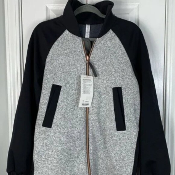 Lululemon Both Ways Bomber Reversible Jacket Size 8 - Picture 1 of 6